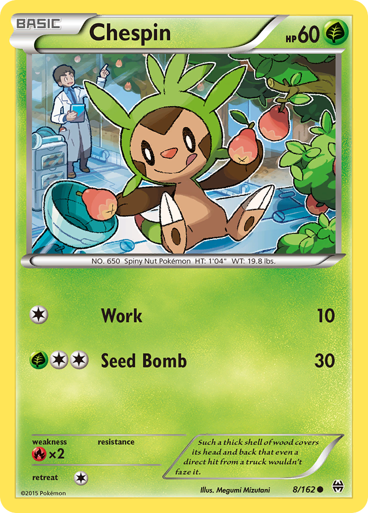Chespin (8/162) [XY: BREAKthrough] | Odin's Place