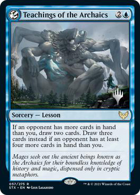 Teachings of the Archaics (Promo Pack) [Strixhaven: School of Mages Promos] | Odin's Place