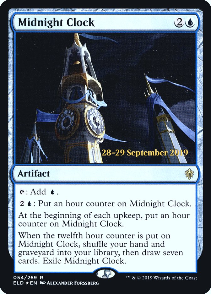 Midnight Clock [Throne of Eldraine Prerelease Promos] | Odin's Place