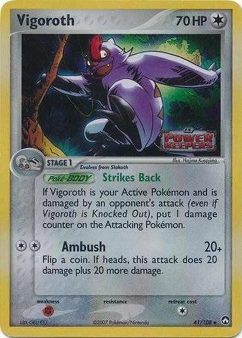 Vigoroth (41/108) (Stamped) [EX: Power Keepers] | Odin's Place