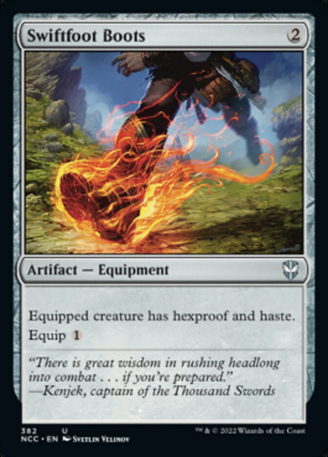 Swiftfoot Boots [Streets of New Capenna Commander] | Odin's Place