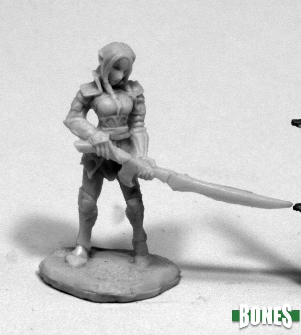 Reaper Bones: Half-Elf Fighter, Fiara | Odin's Place