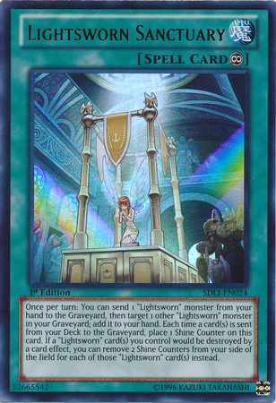 Lightsworn Sanctuary [SDLI-EN024] Ultra Rare | Odin's Place