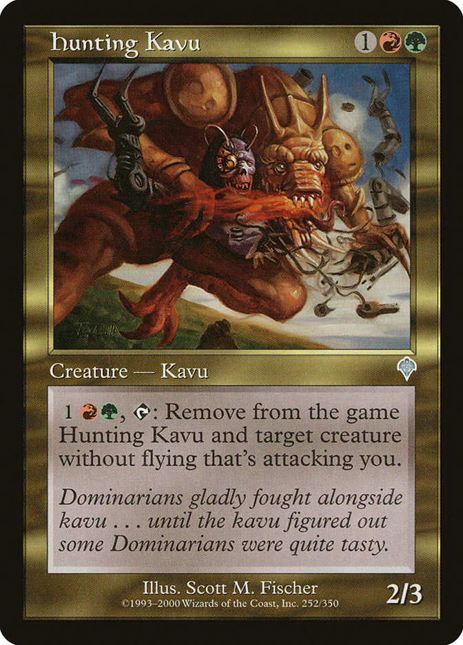 Hunting Kavu (252) [Invasion] | Odin's Place