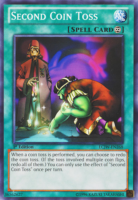 Second Coin Toss [LCJW-EN268] Common | Odin's Place