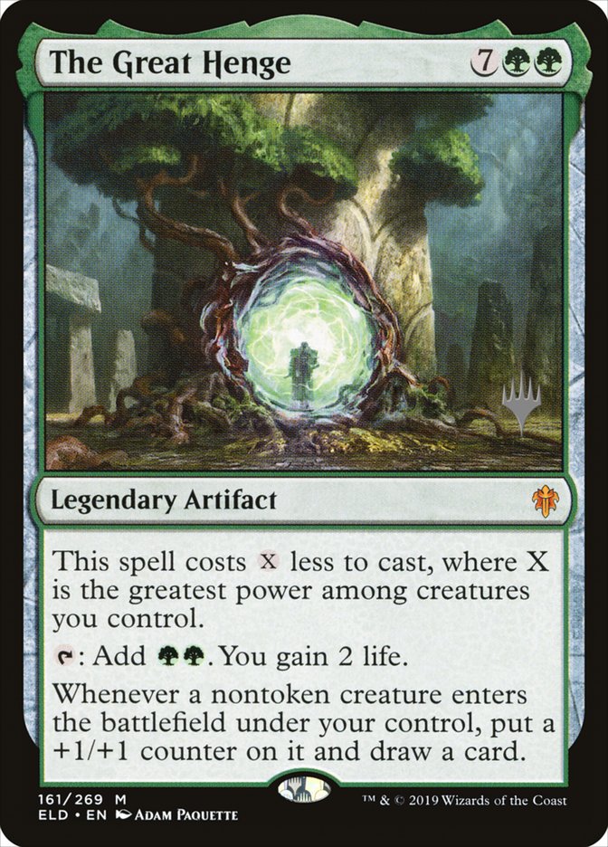The Great Henge (Promo Pack) [Throne of Eldraine Promos] | Odin's Place