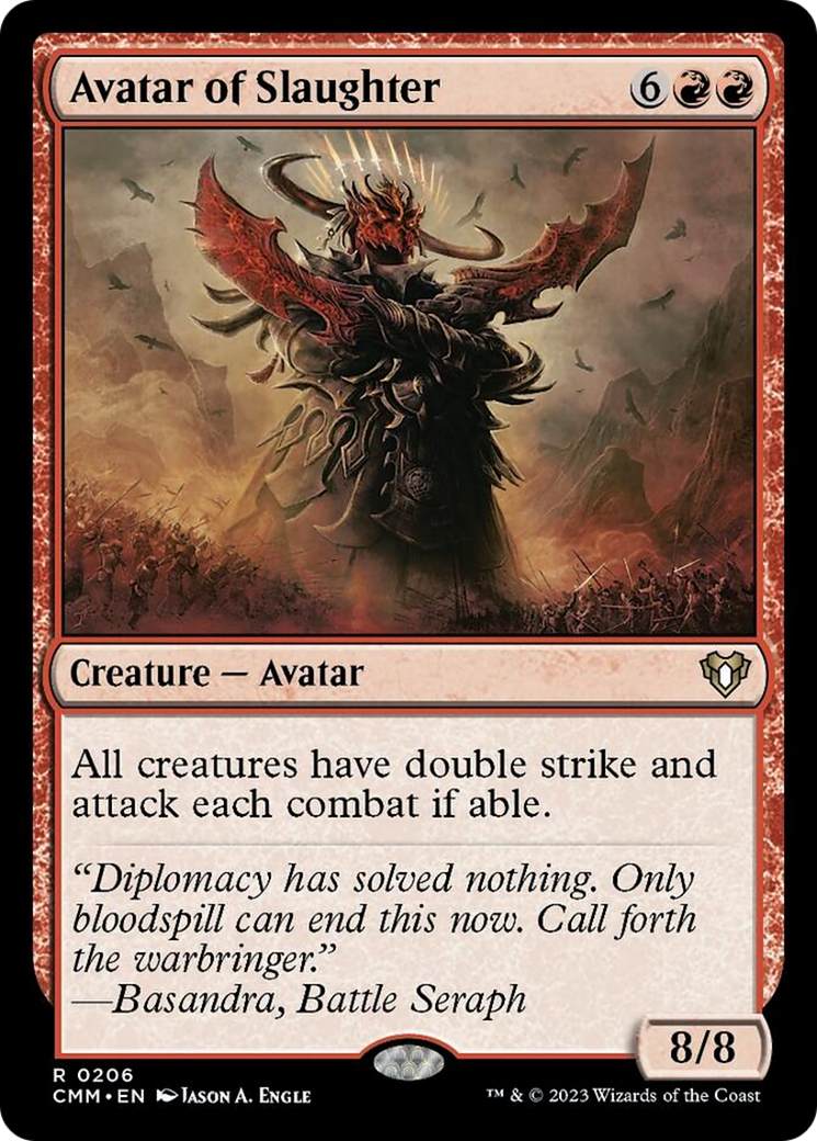 Avatar of Slaughter [Commander Masters] | Odin's Place