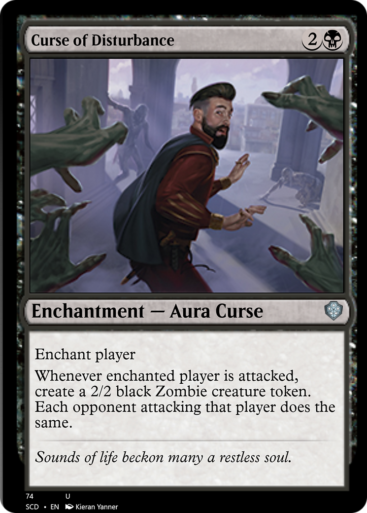 Curse of Disturbance [Starter Commander Decks] | Odin's Place
