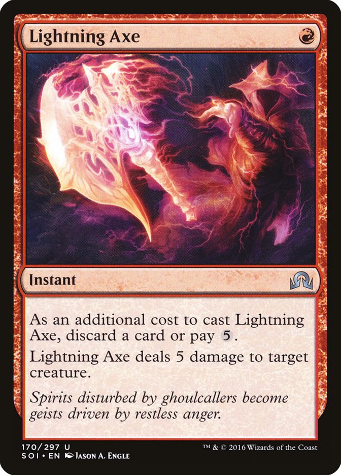 Lightning Axe (170) [Shadows over Innistrad] | Odin's Place