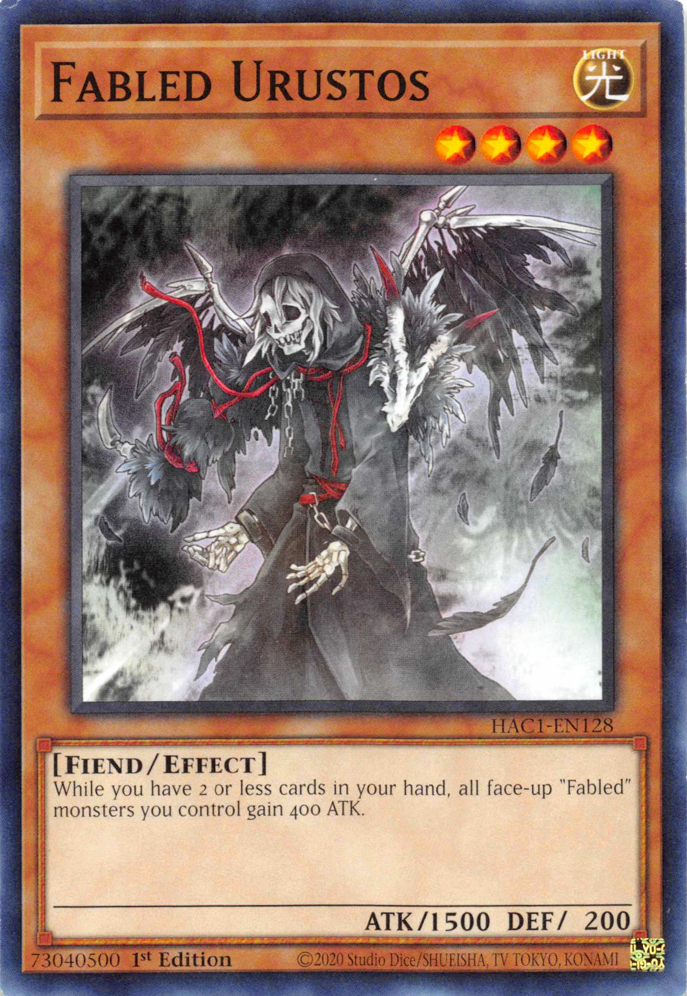 Fabled Urustos [HAC1-EN128] Common | Odin's Place