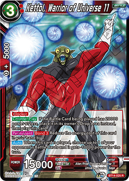 Kettol, Warrior of Universe 11 (BT14-025) [Cross Spirits] | Odin's Place