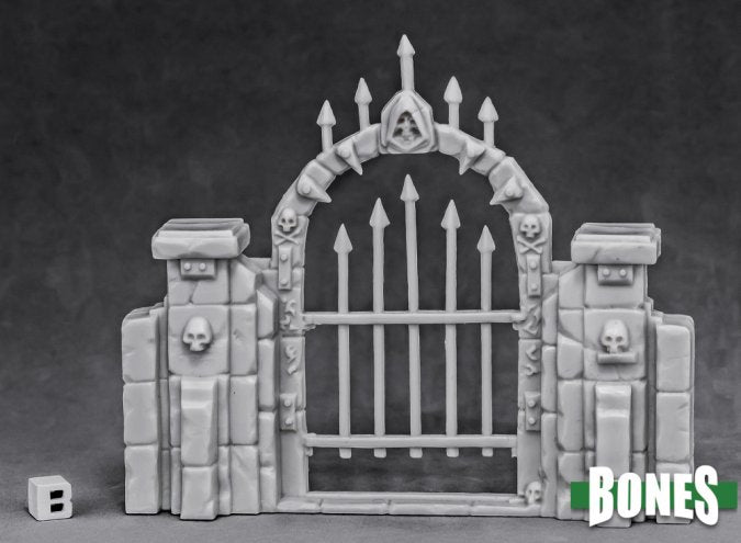 Reaper Dark Heaven: Bones Classic - Graveyard Fence Gate | Odin's Place