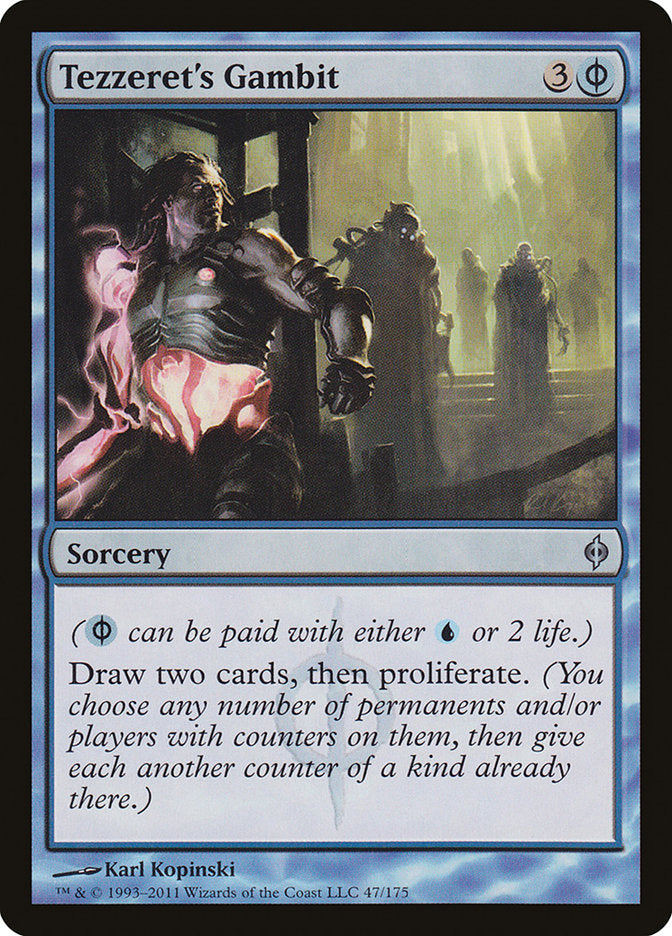 Tezzeret's Gambit (47) [New Phyrexia] | Odin's Place