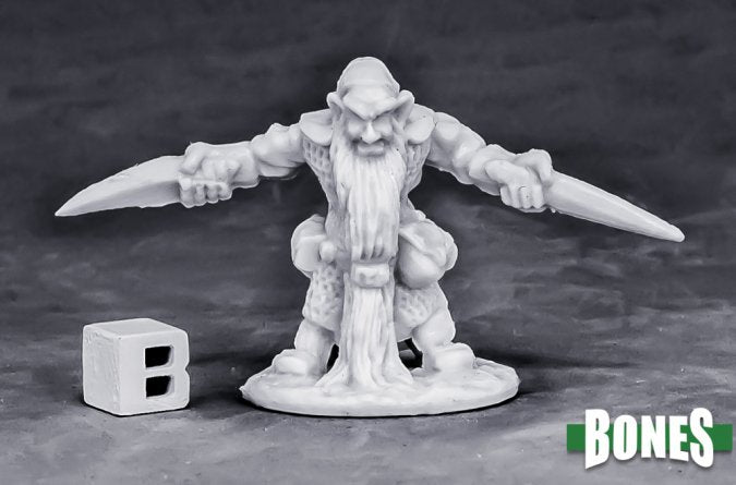 Reaper Bones: Dwarf Fighter Weapon-Master | Odin's Place