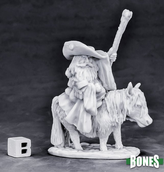 Reaper Bones: Dwarf Mounted Battle Mage | Odin's Place