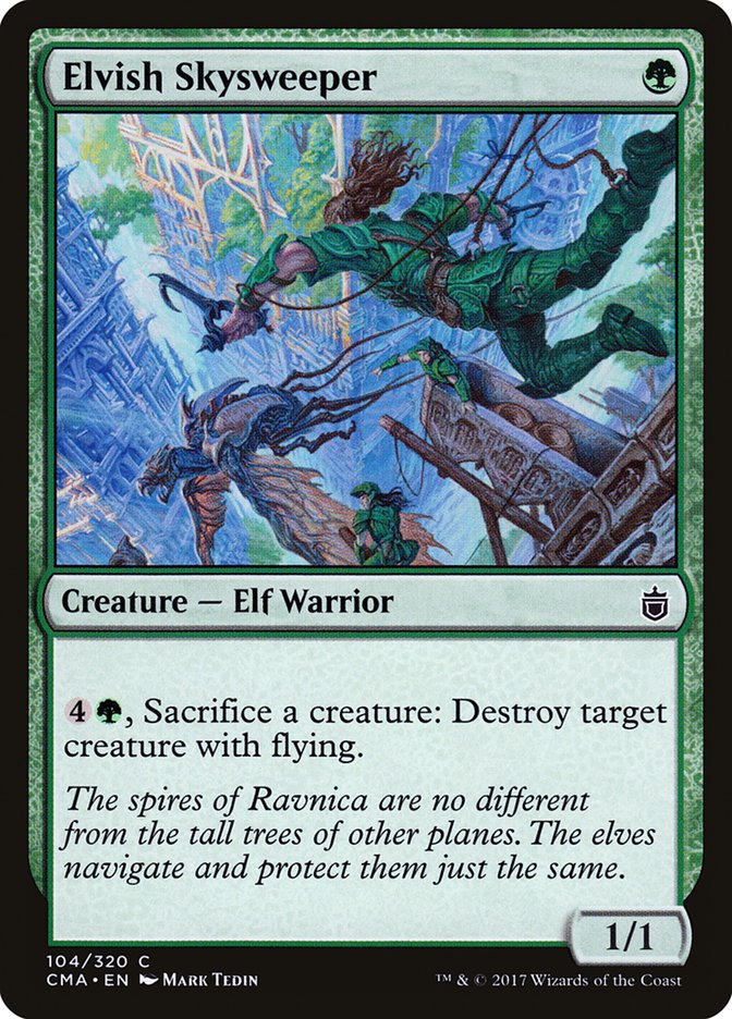 Elvish Skysweeper (104) [Commander Anthology] | Odin's Place