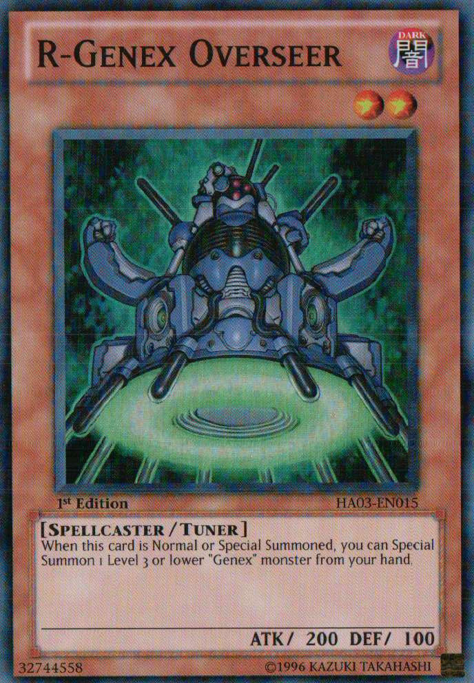 R-Genex Overseer [HA03-EN015] Super Rare | Odin's Place
