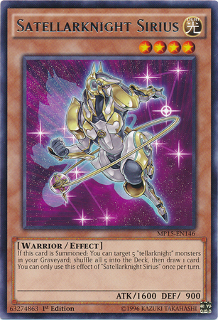 Satellarknight Sirius [MP15-EN146] Rare | Odin's Place