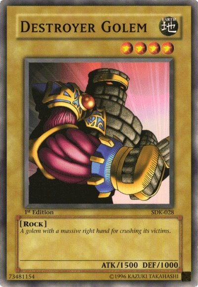 Destroyer Golem [SDK-028] Common | Odin's Place