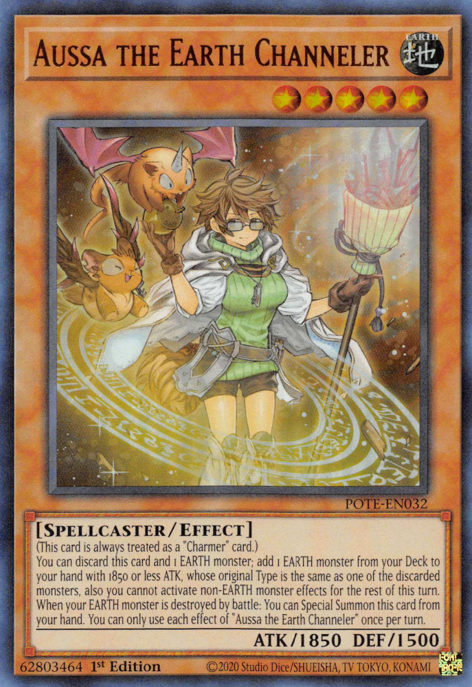 Aussa the Earth Channeler [POTE-EN032] Ultra Rare | Odin's Place
