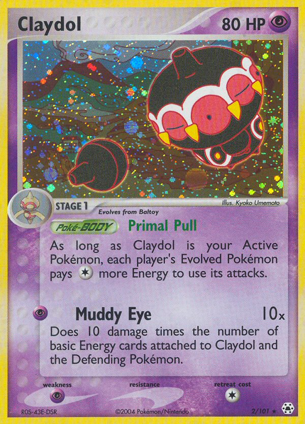 Claydol (2/101) [EX: Hidden Legends] | Odin's Place