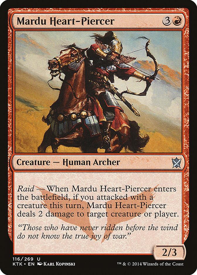 Mardu Heart-Piercer (116) [Khans of Tarkir] | Odin's Place