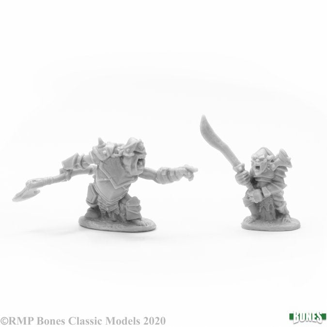 Reaper Bones: Armored Goblin Leaders (2) | Odin's Place