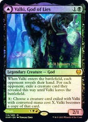 Valki, God of Lies // Tibalt, Cosmic Impostor [Kaldheim Prerelease Promos] | Odin's Place