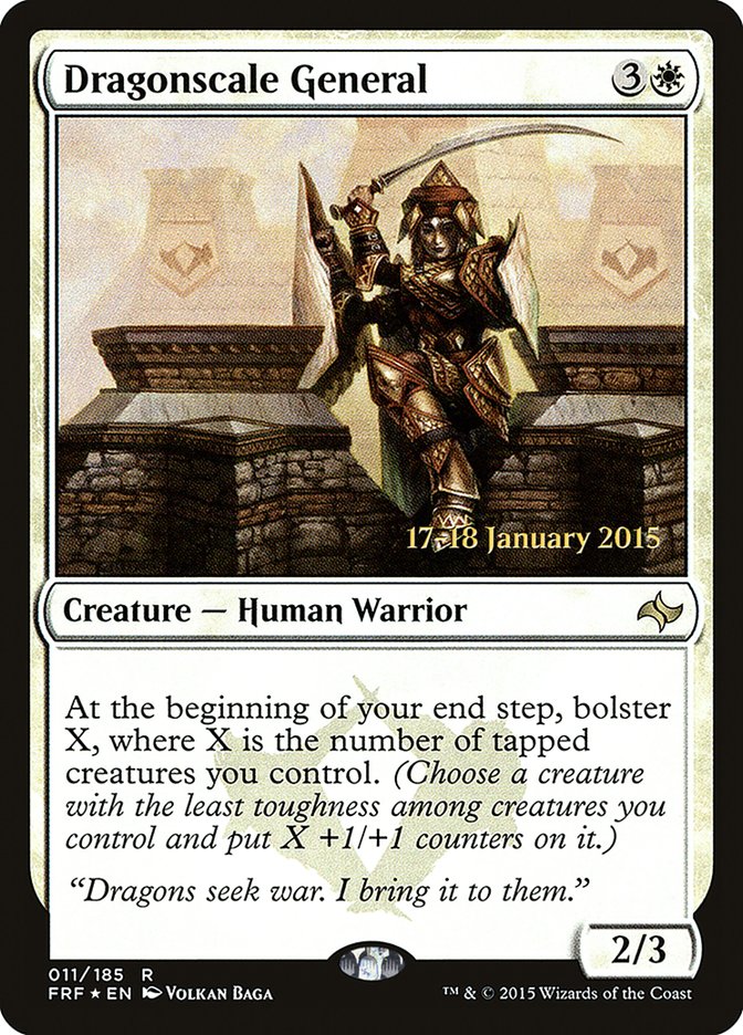 Dragonscale General (11) [Fate Reforged Prerelease Promos] | Odin's Place
