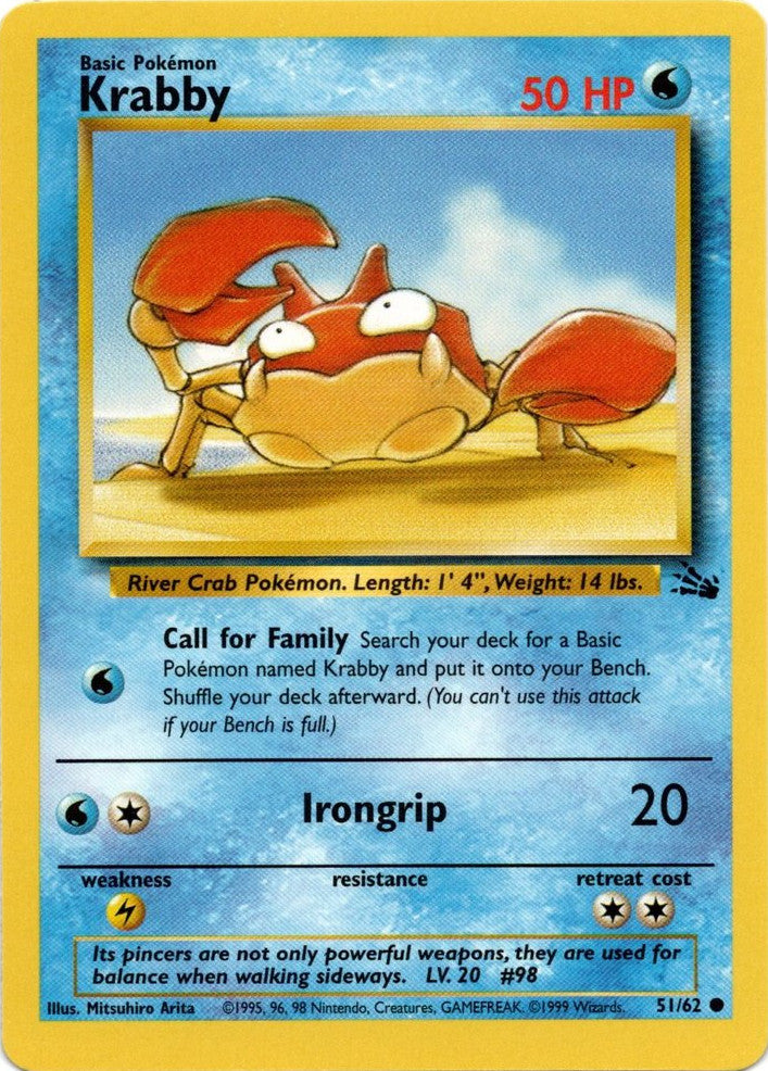 Krabby (51/62) [Fossil Unlimited] | Odin's Place