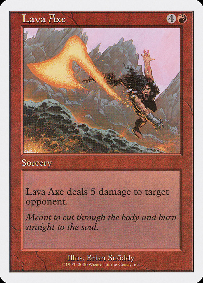 Lava Axe (31) [Starter 2000] | Odin's Place