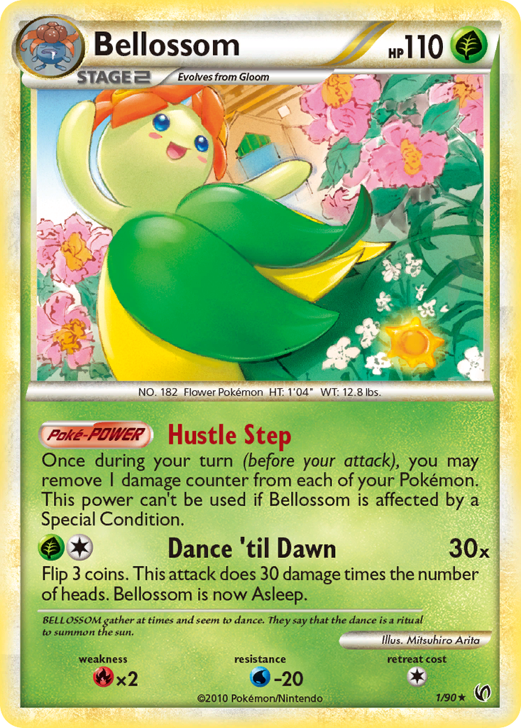 Bellossom (1/90) [HeartGold & SoulSilver: Undaunted] | Odin's Place