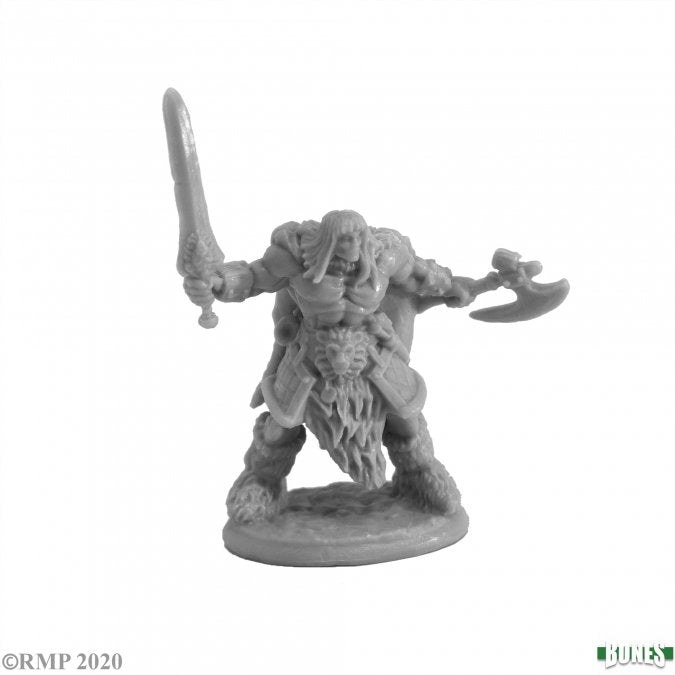 Reaper Bones: Human Barbarian, Ankoa | Odin's Place