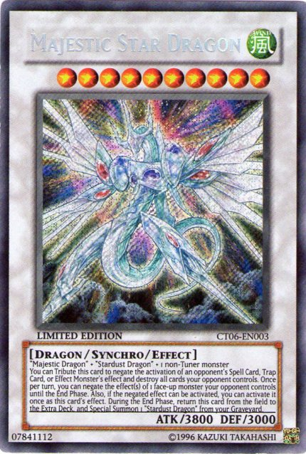 Majestic Star Dragon [CT06-EN003] Secret Rare | Odin's Place