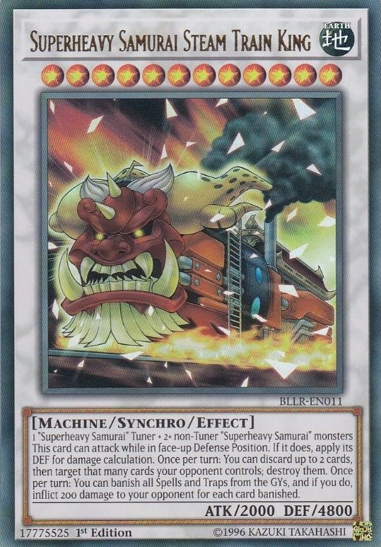 Superheavy Samurai Steam Train King [BLLR-EN011] Ultra Rare | Odin's Place