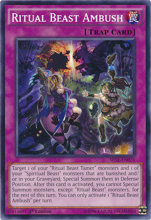 Ritual Beast Ambush [SECE-EN074] Common | Odin's Place