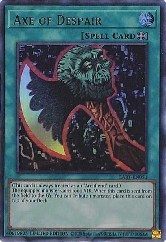 Axe of Despair [LART-EN051] Ultra Rare | Odin's Place