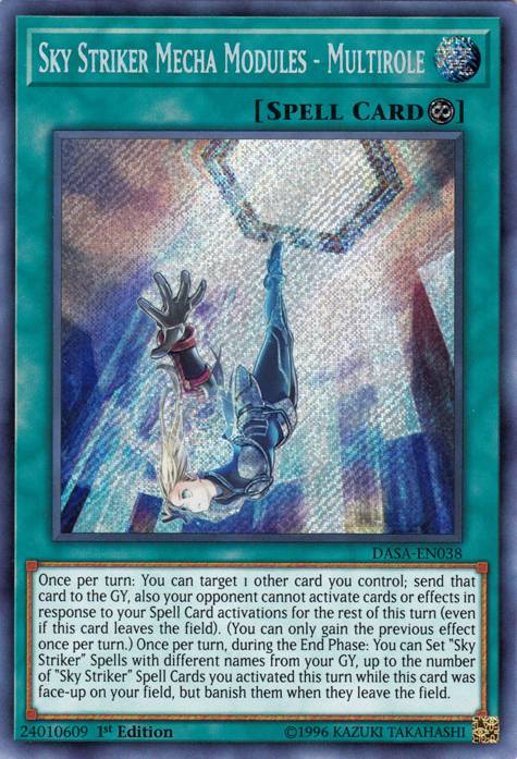 Sky Striker Mecha Modules - Multirole [DASA-EN038] Secret Rare | Odin's Place