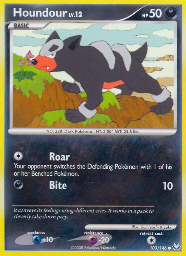 Houndour (103/146) [Diamond & Pearl: Legends Awakened] | Odin's Place