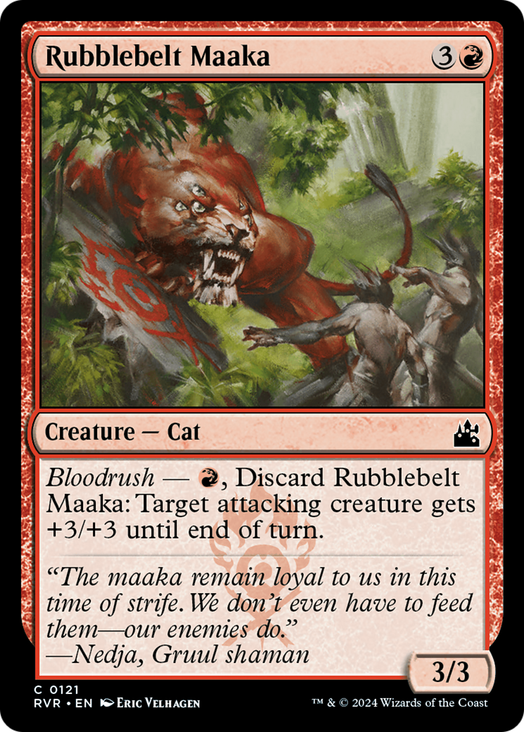 Rubblebelt Maaka [Ravnica Remastered] | Odin's Place