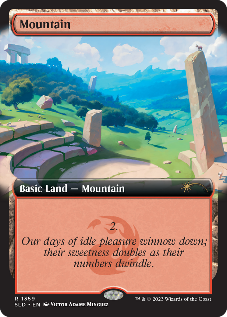 Mountain (1359) [Secret Lair Drop Series] | Odin's Place