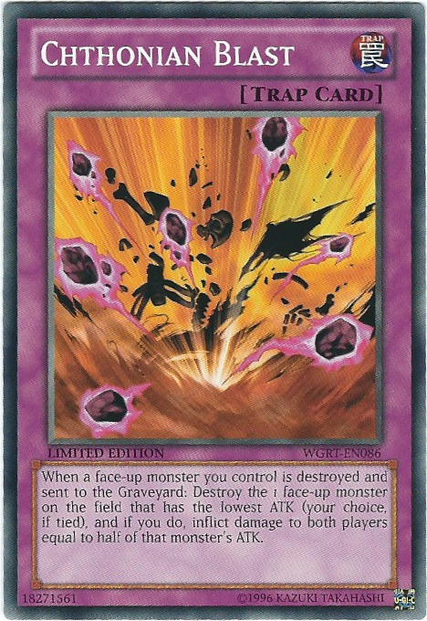 Chthonian Blast [WGRT-EN086] Common | Odin's Place