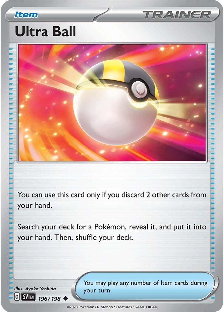 Ultra Ball (196/198) [Scarlet & Violet: Base Set] | Odin's Place