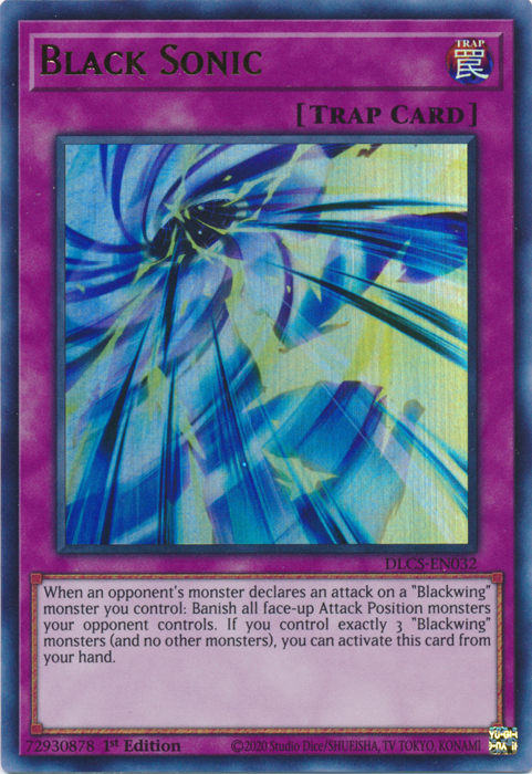 Black Sonic [DLCS-EN032] Ultra Rare | Odin's Place