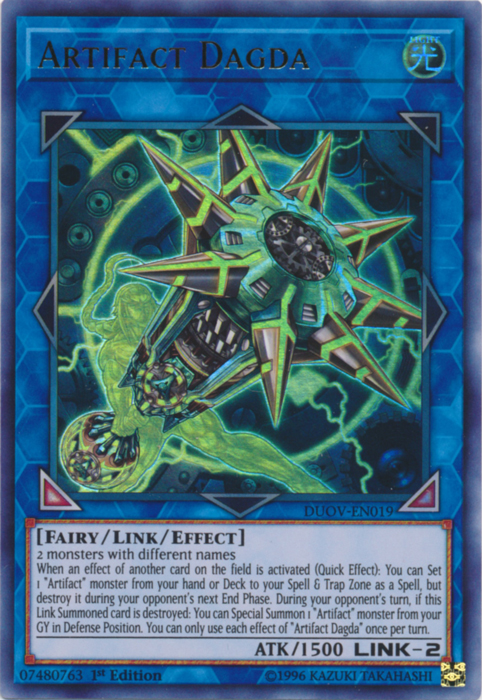 Artifact Dagda [DUOV-EN019] Ultra Rare | Odin's Place