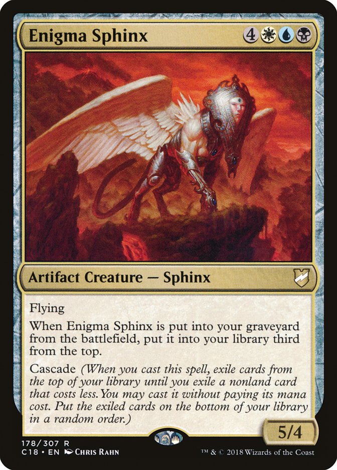 Enigma Sphinx (178) [Commander 2018] | Odin's Place