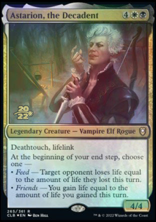 Astarion, the Decadent [Commander Legends: Battle for Baldur's Gate Prerelease Promos] | Odin's Place