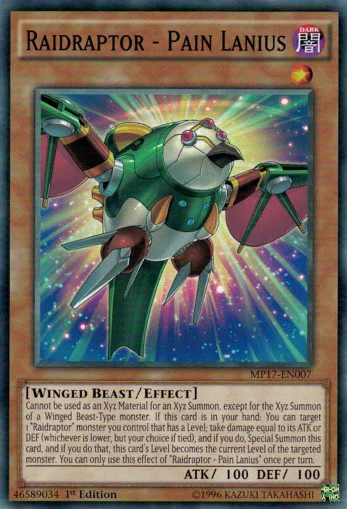 Raidraptor - Pain Lanius [MP17-EN007] Common | Odin's Place