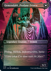 Westvale Abbey // Ormendahl, Profane Prince (Borderless) [Secret Lair: From Cute to Brute] | Odin's Place