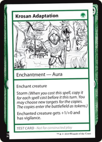 Krosan Adaptation (2021 Edition) [Mystery Booster Playtest Cards] | Odin's Place